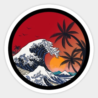 The great sunset Sticker